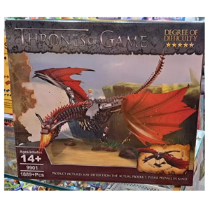 لگو کریتور اژدهای گیم آف ترونز Game of Thrones قطعه 1889 مدل 9901 _اسباب بازی